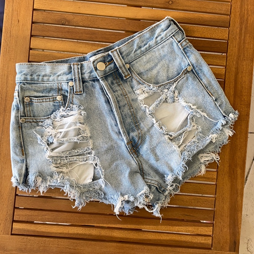 MinkPink Denim Shorts